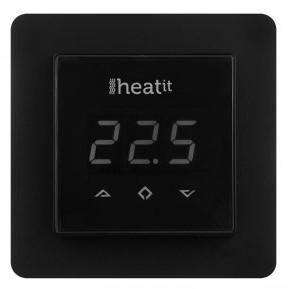 termostat perete Ver2016 A negru